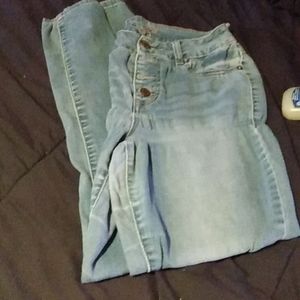 Maurice's high rise blue jeans